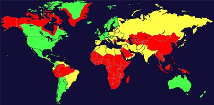 GEOGRAPHICAL DISTRIBUTION OF HEPATITIS B AND D HBV infection HDV infection Source: CDC 2012 World wide distribuition; Notwiths standing safe and effective vaccine available since 1982, screening
