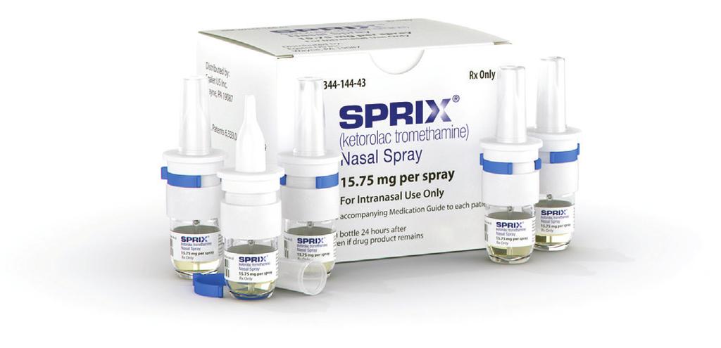 IMPORTANT SAFETY INFORMATION ABOUT SPRIX What is the most important information I should know about medicines called Nonsteroidal Anti-inflammatory Drugs (NSAIDs)?
