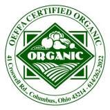 2. Organic ( 95%) The product must contain at least 95% certified organic ingredients (excluding water and salt) The remaining ingredients must be either: nonagricultural substances from the list of