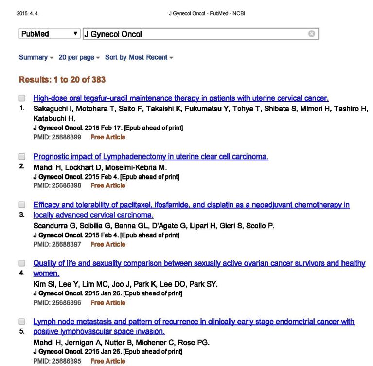 Medline vs PubMed in general SCI