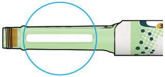1C Check that the insulin is clear. Do not use the pen if the insulin looks cloudy, colored or contains particles. 1D Wipe the rubber seal with an alcohol swab.