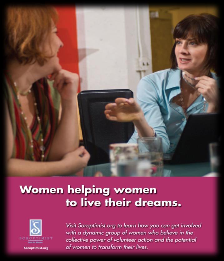 Our members form an international network of women who volunteer their time and talents to improve