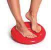 specially shaped knobbles in two different thicknesses on the standing surface increase the body s