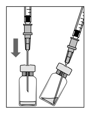 To prepare Lucentis for intravitreal administration, please adhere to the following instructions: 1. Before withdrawal, the outer part of the rubber stopper of the vial should be disinfected. 2.