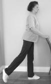 Leg Lifts - Back Stand and hold onto a chair or counter.