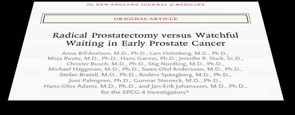 Is It Necessary to Treat All Prostate