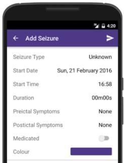 accuracy Seizure Diary Current primary endpoint