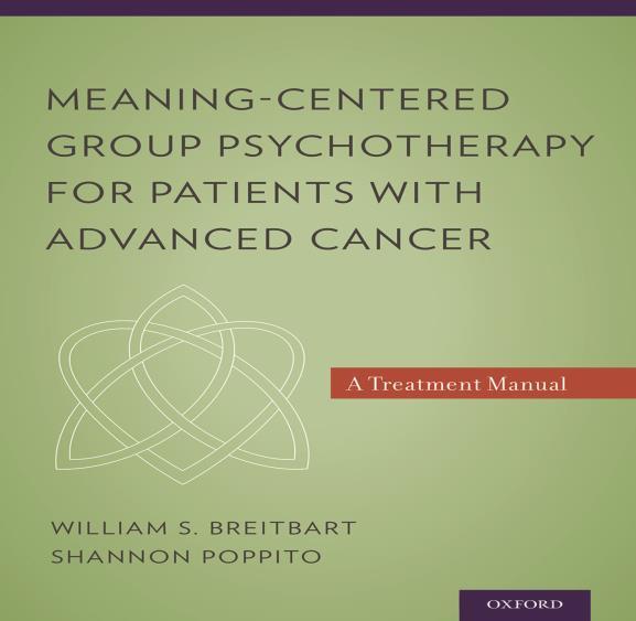 95 Meaning-Centered Psychotherapy (MCP) for advanced cancer patients is a highly effective intervention for advanced cancer patients, developed and tested in randomized controlled trials by Dr.