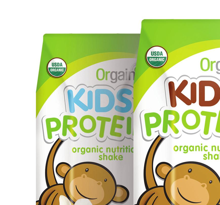Delicious, Organic Nutrition for Kids organic nutritional shake Calories Per Serving: 200 kcal Caloric Density: 0.