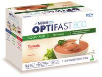 OPTIFAST Formula Prices OPTIFAST Powder OPTIFAST Ready To Drink (RTD) OPTIFAST Soup OPTIFAST Nutritional Bars $19.00/box (7 packets) $3.50/single RTD $3.