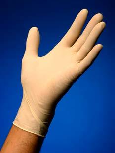 Our latex gloves are fingertip textured for excellent grip control.