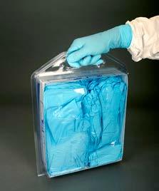 * A Class 100 glove option for environments which require a clean, portable dispenser.