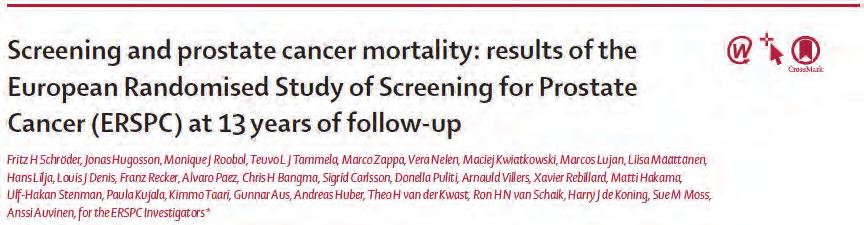 www.thelancet.com Published online August 7, 2014 http://dx.doi.org/10.1016/s0140-6736(14)60525-0 the main weakness of screening is a high rate of overdiagnosis (41%) p 0.