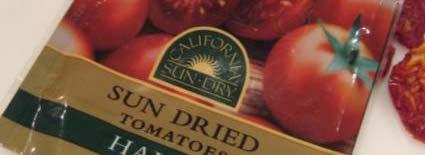 Ounce for ounce, sun dried tomatoes