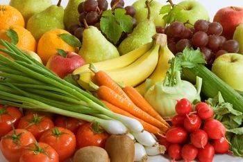 FRUIT AND VEGETABLES LOW IN