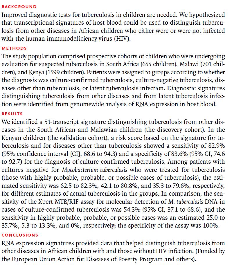 treatment-naive adults Identified similar risk for transmission of MDR-TB 999 792children developed tuberculosis disease in 2010 31 948 MDR Highlighted the need for