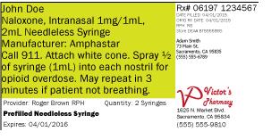 dose syringe or vial 1.