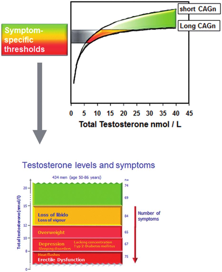 8 B. Lunenfeld et al. Aging Male, 2015; 18(1): 5 15 Figure 1. Threshold continuum to hypogonadism.