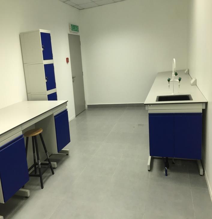 DEDICATED LABORATORY SPACE FOR