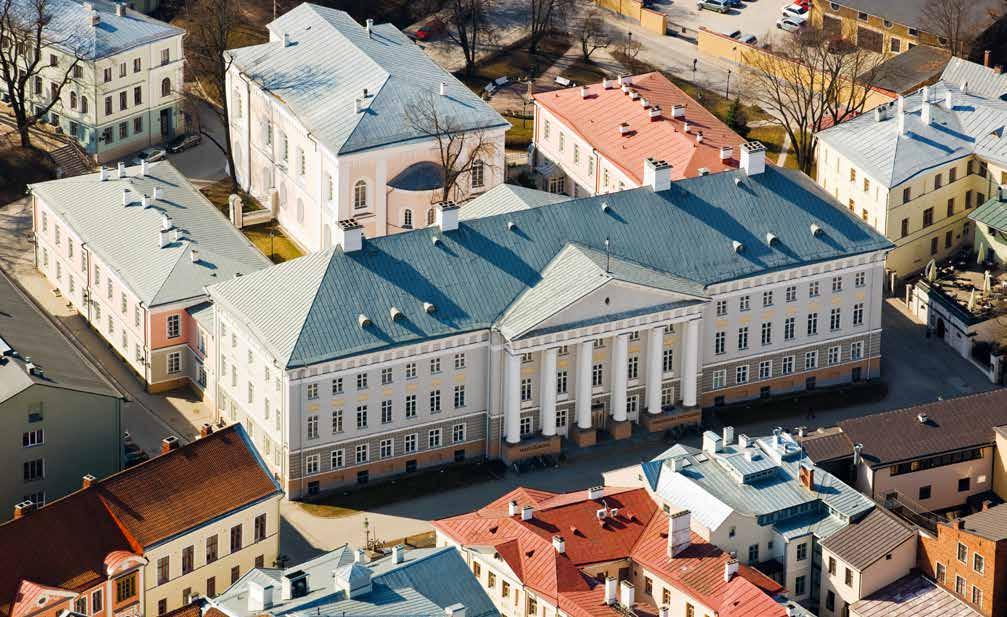» Ülikooli peahoone Tartu sümbol, klassitsistliku arhitektuuri tippnäide Eestis on kantud kultuurimälestiste riiklikku registrisse. Seepärast on tarvis igasugune remont kooskõlastada.