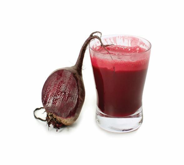 Beetroot juice Nitrate source, increasing physical fitness in active people.