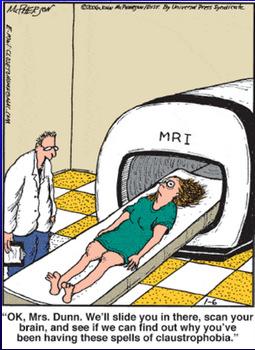 Which is Usually NOT a Potential Patient Risk in the MRI Environment? 1. Questionable RF Screen Room Integrity 2. Broken RF Coil Cables 3. Ferro-Magnetic Objects in the Scanroom 4.