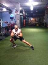 Side to Side Lunge with Skip 1.