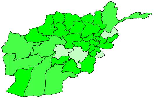 Badakhshan Central East Northeast North Southeast Southern West National Percentage AFP Surveillance Indicators; PEI Afghanistan Non Polio AFP rate >2/100,000, stool adequacy of >80% and EV Isolation