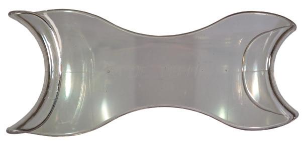 .. 3 x5 Mixing Pads 300 pads/pack Transparent plastic lip retractor with long handle allows for easy placement.