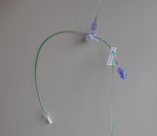 ventricular drainage catheter and standard