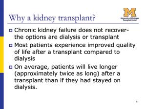 3 Slide 4: Pancreas Transplants Pancreas transplants may be helpful for patients who have Type 1 Diabetes, indicating their pancreas has lost its ability to make insulin and won t ever be able to