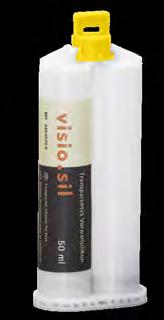 visio.lign 9 visio.sil Transparent silicone for matrixes Hardness of approx. 60 Shore A visio.