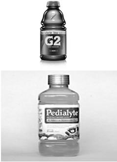 , regular Gatorade should be at least cut in half with water Avoid carbonated beverages If proper solutions are not available, make your own Slide