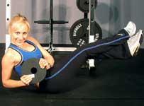 Plate Twist Main Muscle Worked: Abdominals Equipment: Other Tips: Works more of your obliques.