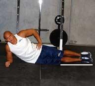 Side Bridge Main Muscle Worked: Abdominals Equipment: BodyOnly Tips: Works your obliques and helps stabilize your spine.