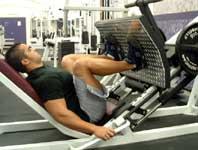 Get the full range of motion and feel the muscle being worked during the entire movement.