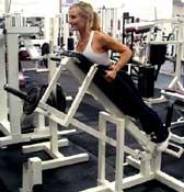 Pull dumbbells straight up to your sides keeping your elbows in next to your body.