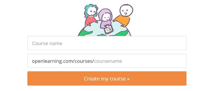 6(a): Menjelaskan pautan membuat kursus sendiri Langkah 2 : Seterusnya tulis nama kursus anda pada course name.