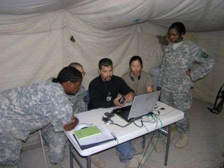 Army Knowledge Online (AKO) teleconsultation Centralized system for deployed
