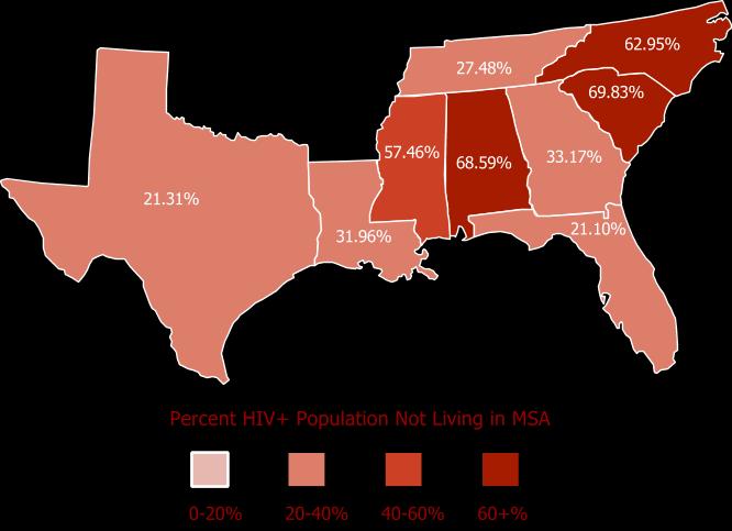 living with HIV in the Deep South region.