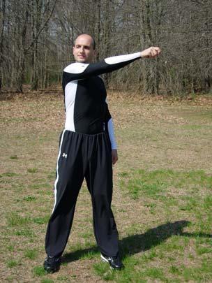 Arm Swings 1. Left to right - Begin with the right arm.