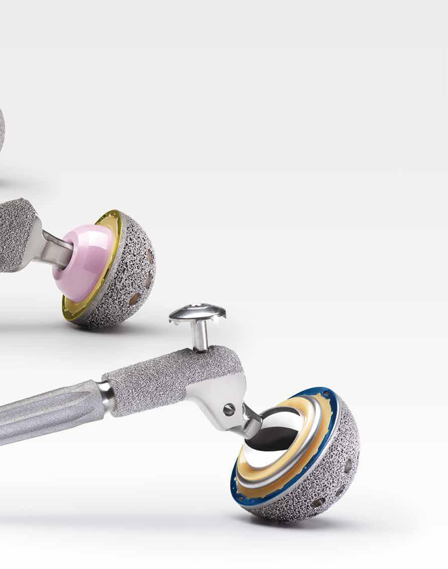 ADVANCING TOTAL HIP REPLACEMENT From simple primary to complex revision arthroplasty, Biomet offers a comprehensive portfolio of total hip constructs that combine rich