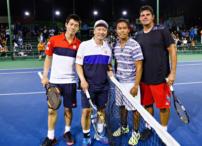 Tennis Clinic with Star-Studded Coaching Staff PRO EXHIBITION MATCH SUNDAY, JULY 17, 2016 Courtside