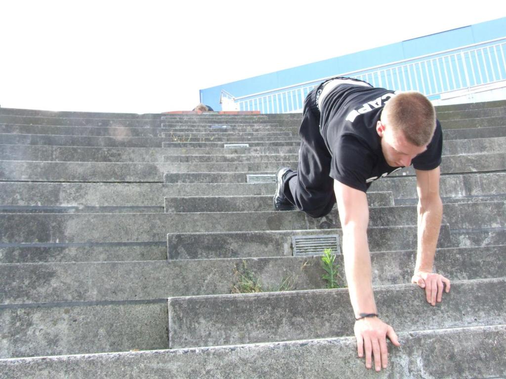 Benefits of Parkour Training Physical Health Able to generate more speed and power Better movement quality Enhanced joint range of motion and higher bone mass density Heightened spatial awareness and