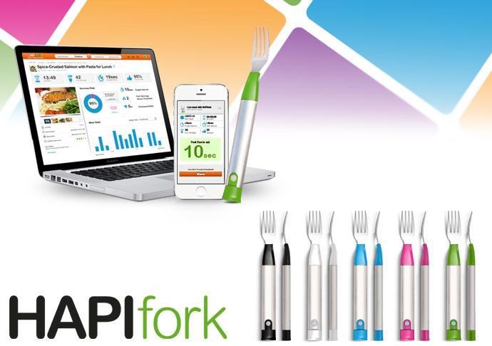 Smart Fork for Eating: Can t really manage your portions by sheer willpower? There is a smart fork which can help reduce your eating pace.