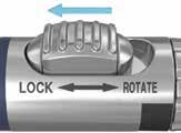 surgeon to impact into the disc space with a fixed engagement between the inserter and implant, and then activate a rotational component between the inserter and implant for final placement.