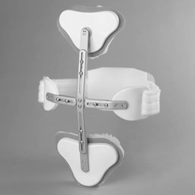 Back Brace, TLSO, CASH (Cruciform Anterior Sagital Hyperextension) Purpose of the Device Provides rigid support of the thoraco lumbar spinal region in the anterior/sagittal plane Provides three-point