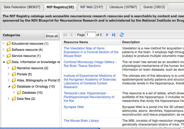 NIF searches across multiple sources of