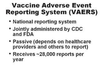 may warrant further study or affect current immunization recommendations.