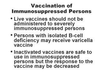 General Recommendations on Immunization Immunization Administration Training for Pharmacists 2 receive inactivated influenza vaccine.